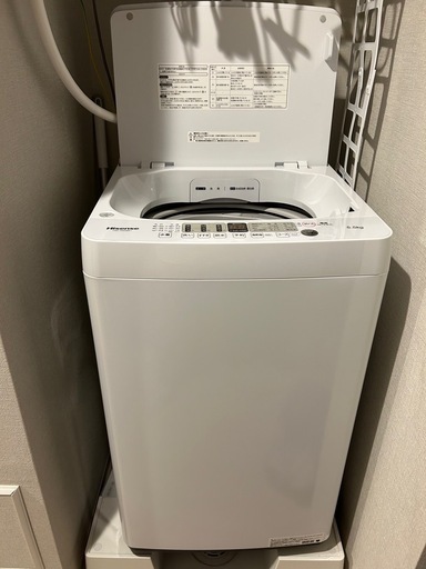 2024年製　洗濯機　HWG55BK1　5.5kg