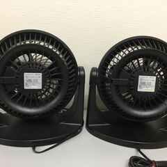 🍀【美品】サーキュレーター「2台纏めて」アイリスオオヤマ　の画像