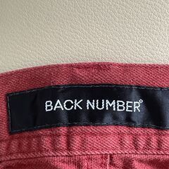 ♪【BACK NUMBER】　パンツ　XLサイズの画像