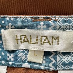 ♪HALHAM ハルハム コットン パンツ サイズL　２の画像
