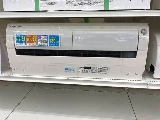 ★ジモティ割あり★ MITSUBISHI エアコン MSZ-L2217-W 2.2kw 2017年製 室内機分解洗浄 KJ6230