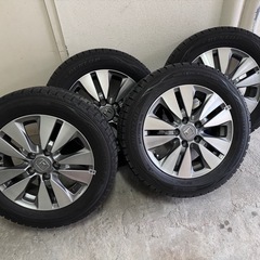 【値下げしました】ホンダ純正16インチアルミホイールとDUNLO...