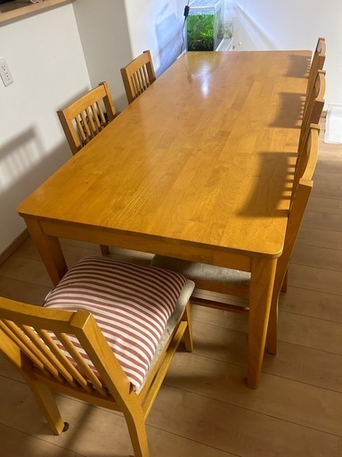 【交渉中:一旦停止】ダイニングテーブル　6人用