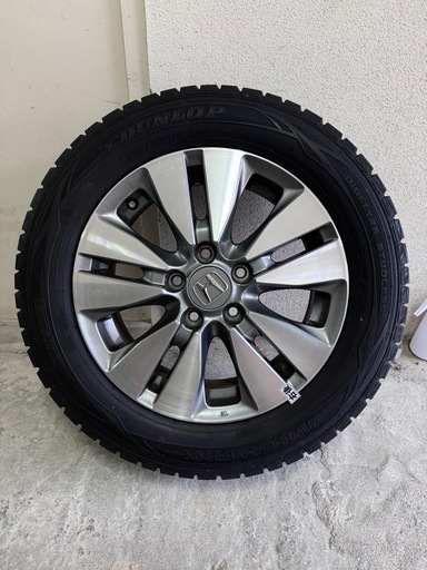 【値下げしました】ホンダ純正16インチアルミホイールとDUNLOP WINTER MAXXスタッドレスタイヤ