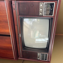 ブラウン管の昭和テレビ　10月5日取りに来れる方募集