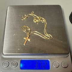 純金 18kネックレス　3.7g 