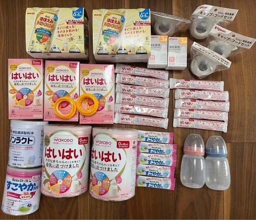 ミルク　粉　液体　防災用