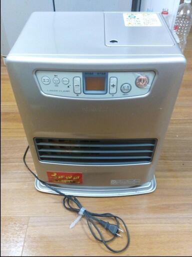 石油ファンヒーター　灯油タンク20リットル電動ポンプ付き
