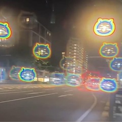 ちいかわ 花火 不思議なメガネの画像