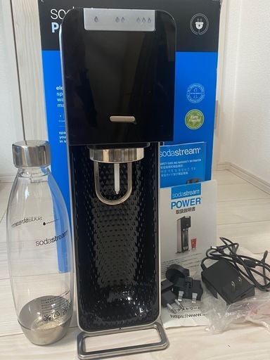 SodaStream POWER 炭酸水メーカー 黒 ソーダストリーム