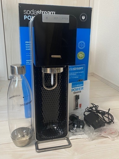 SodaStream POWER 炭酸水メーカー 黒 ソーダストリーム