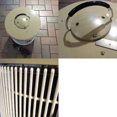 アールシーエス 遠赤外線輻射式パネルヒーター 暖話室 1000型H 360° 丸型 暖房器具 動作確認済 カバー付き RCS 札幌市 新道東店の画像