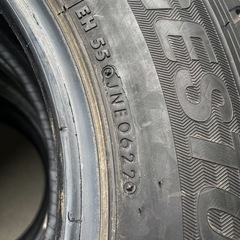 195/80R15 スタッドレスタイヤ4本の画像
