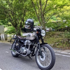 Kawasaki W６５０　２００５年式　カスタム美車の画像