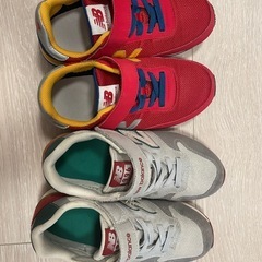 （キッズ）ニューバランス　NIKEスニーカーの画像