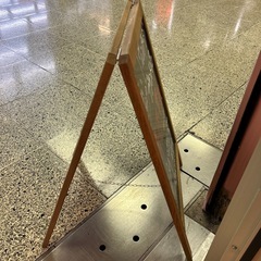 看板　立て看板の画像