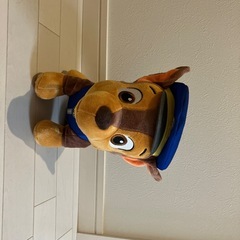 パウパトロールチェイスのぬいぐるみの画像