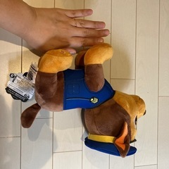 パウパトロールチェイスのぬいぐるみの画像