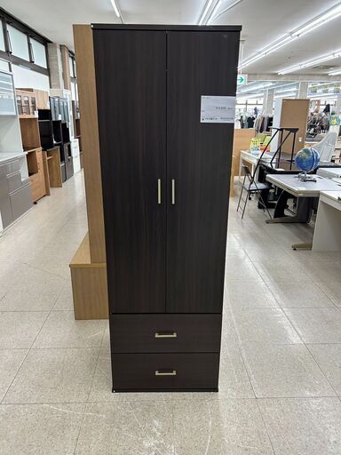 ★ジモティ割あり★ ニトリ クローゼット ダークブラウン H180×D54.8×W59 クリーニング済み TJ8676