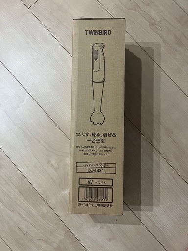 新品★ツインバード ハンドミキサー ブレンダー