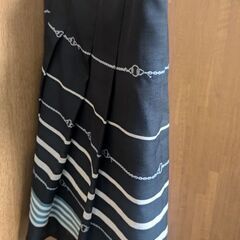 美品✨️fairy プリーツ付きフレアースカート　Lの画像