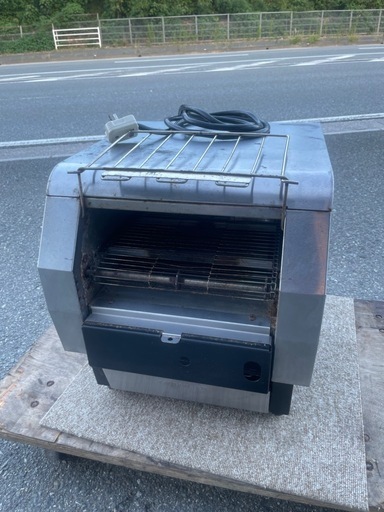 ■中古品 トランスゲイト 電気コンベアトースター TQ-400H 単相200V 動作問題なし■