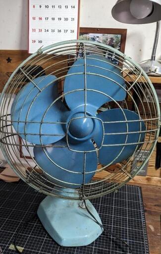昭和レトロ 扇風機 動作確認済みインテリアに