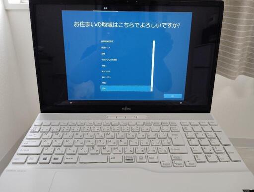 高速SSD240GB搭載 Fujitsu FMV-BIBLO NF/G70 ノートパソコン 12