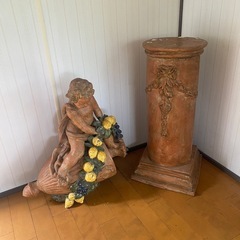 エンジェル　陶器　装飾品　（元値60万円ほど）の画像