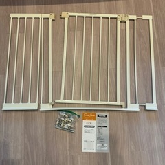 ベビーゲート　段差1.5センチ73〜113cm SiesFree　シーズフリーの画像