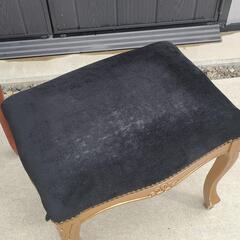 アンティーク　猫脚　スツール　サイドテーブルの画像