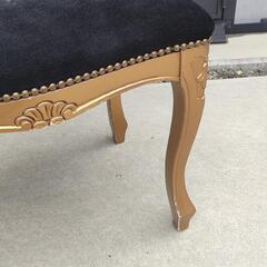 アンティーク　猫脚　スツール　サイドテーブルの画像