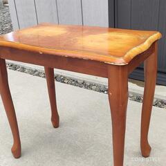 アンティーク　猫脚　スツール　サイドテーブルの画像