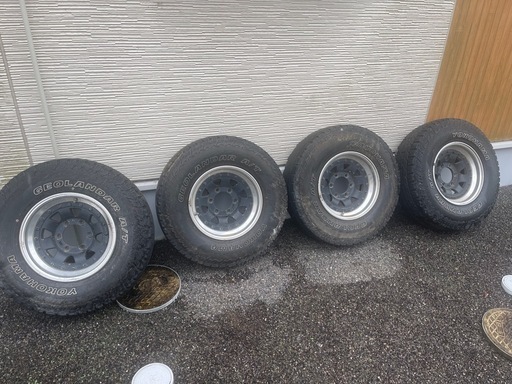 サーフ ハイラックス ランクル プラド パジェロ デリカ　ホイール