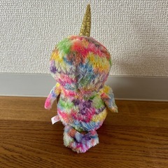 ty ぬいぐるみ　レインボー　フクロウの画像