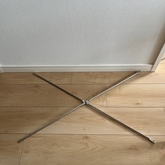 無印良品　ステンレスユニットシェルフ用　クロスバー小(56cmタイプ)