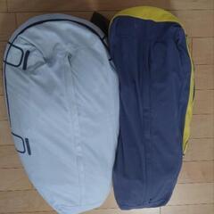 ふとんdeクッション　ドクターイエロー こまちセット 布団 収納袋 布団収納カバーの画像
