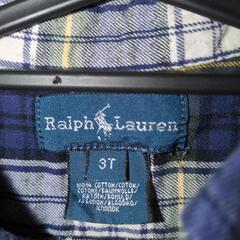 ①ラルフローレン　シャツ　３歳　100　の画像