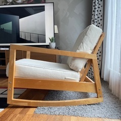 IKEA LILLBERG イケアロッキングチェアの画像