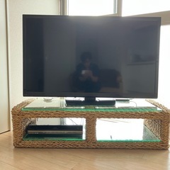 リゾート系テレビ台 約W118×D47×H30cm