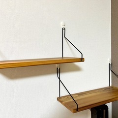 ウォールシェルフ3セット　幅30,35,40cm