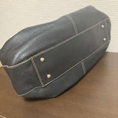 9/15ガレージセール 革のバックの画像