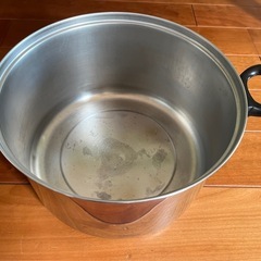 蒸し鍋、茹で鍋（蒸し料理用底板付き）の画像