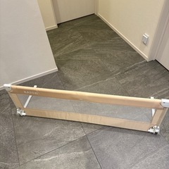 カトージ ポータブル　ベッドガード　SB付 130cm クリーム の画像