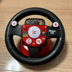【取引中】消防車　運転　おもちゃ　　の画像