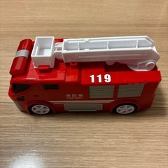 【取引中】消防車　運転　おもちゃ　　の画像