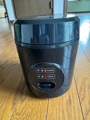 炊飯器 一人暮らし用 1合炊き 山善 1.5合炊き炊飯器 YJE-M150
