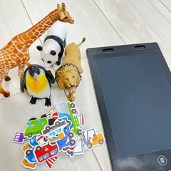 【決まりました］動物フィギュア　お絵描き　マグネット