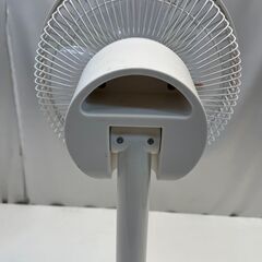 ★動作〇★ 扇風機 YUASA YKT-D21YFR ( W ) 2018年製 リモコン付 サーキュレーター リビング扇風機の画像