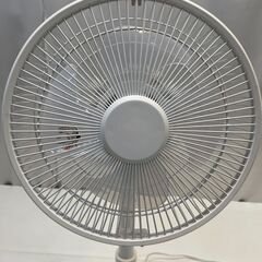 ★動作〇★ 扇風機 YUASA YKT-D21YFR ( W ) 2018年製 リモコン付 サーキュレーター リビング扇風機の画像